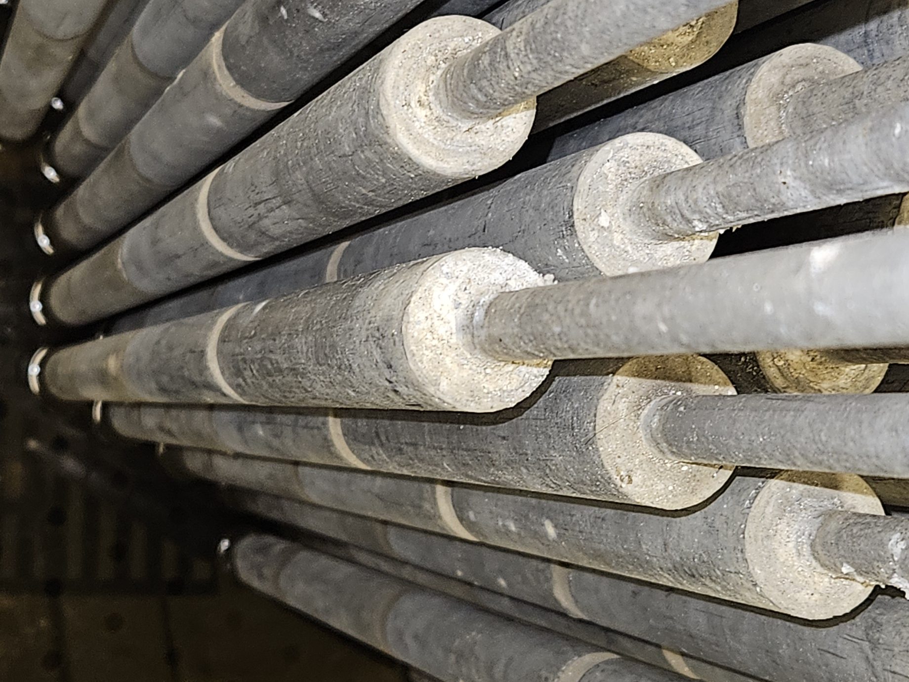 UC Berkeley sub-critical assembly uranium rods